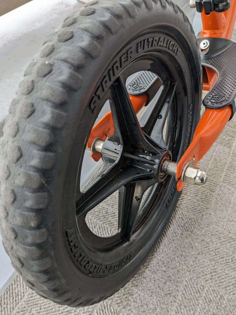 【日本正規品・美品】ストライダースポーツ オレンジ 取説・キャリーバッグ付き