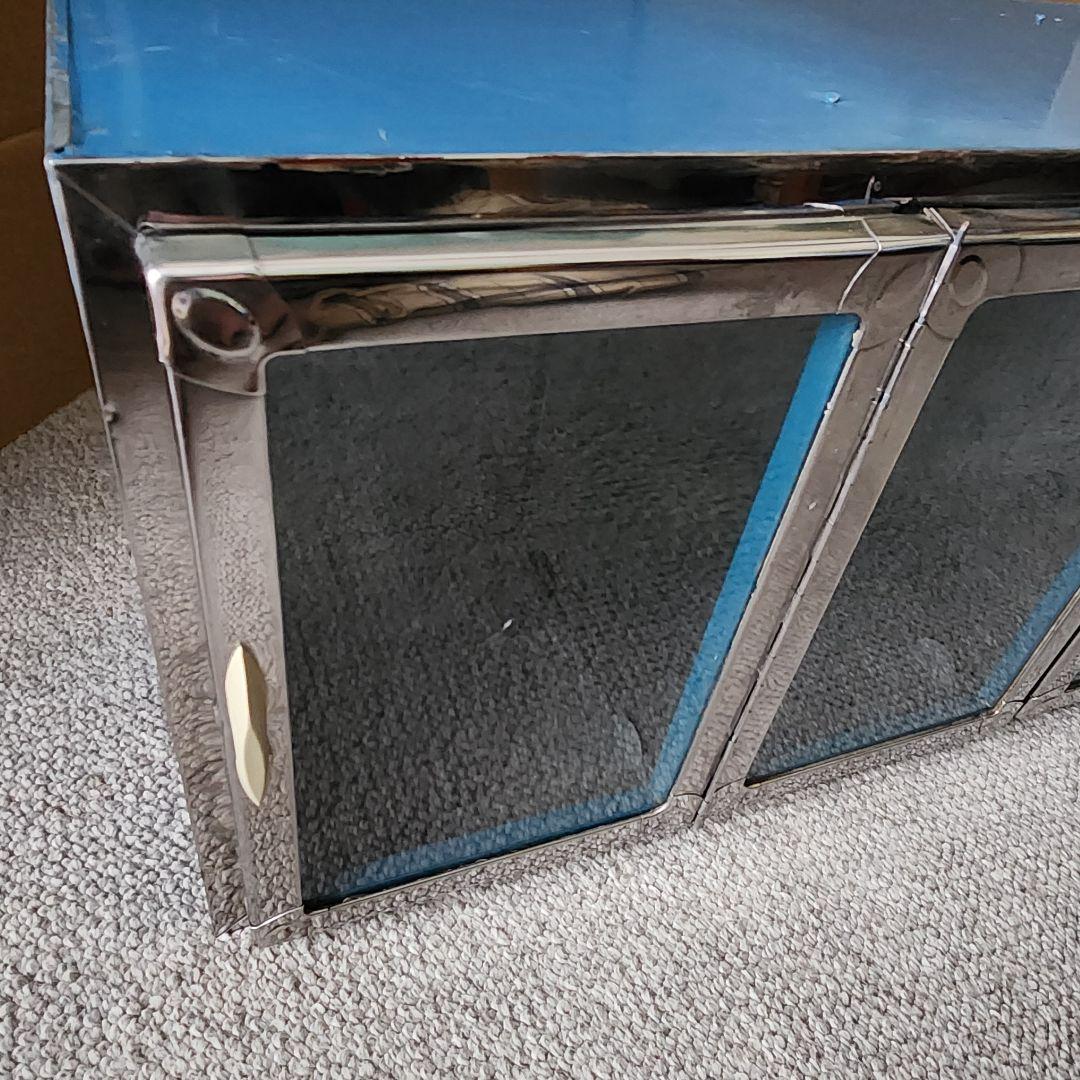 昭和レトロ 駄菓子 ブリキガラスケース