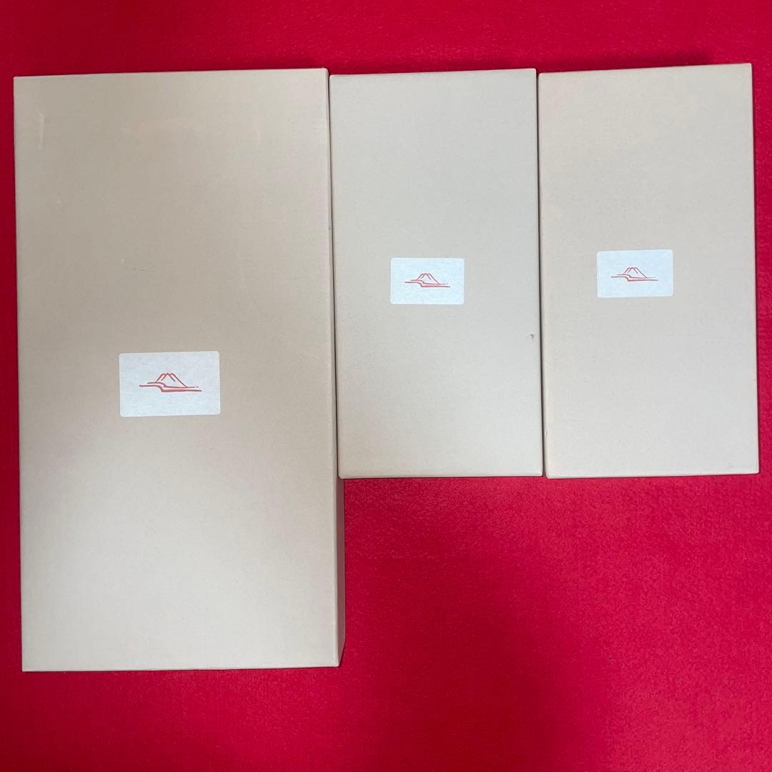 未使用★深川製磁 夫婦ビナ 和皿揃、十方割小皿揃 15枚