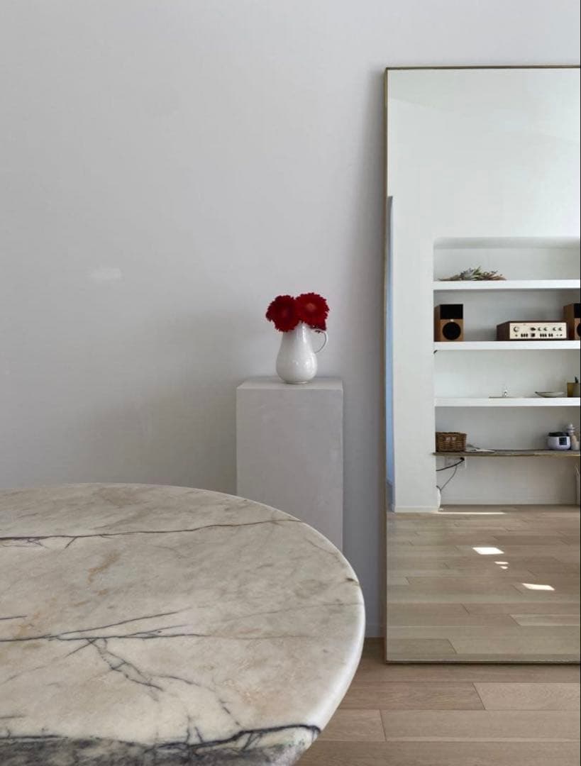 Blass frame mirror 真鍮フレーム 全身鏡