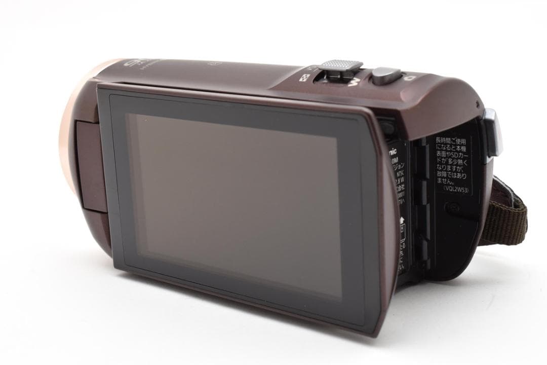 【美品】Panasonic ビデオカメラ HC-V550M　ブラウン　動作確認済