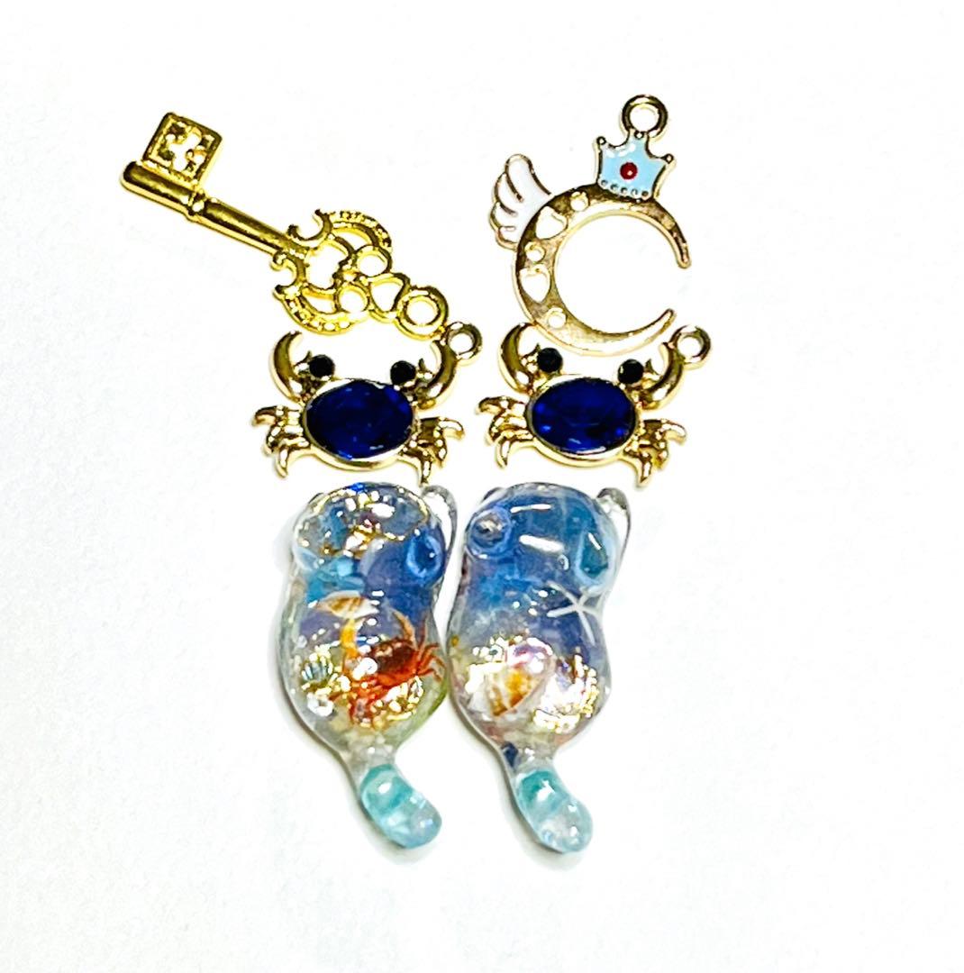 じゃれねこ『2月☆70 天然石×See×ブルー』