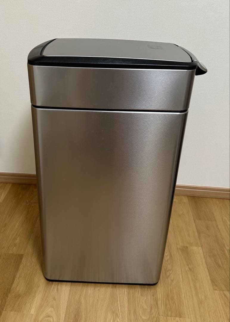 シンプルヒューマン 40L レクタンギュラー タッチバー ゴミ箱 40L