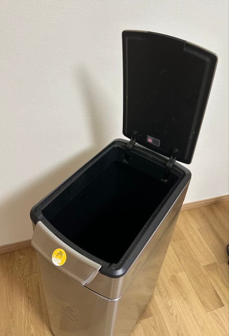 シンプルヒューマン 40L レクタンギュラー タッチバー ゴミ箱 40L