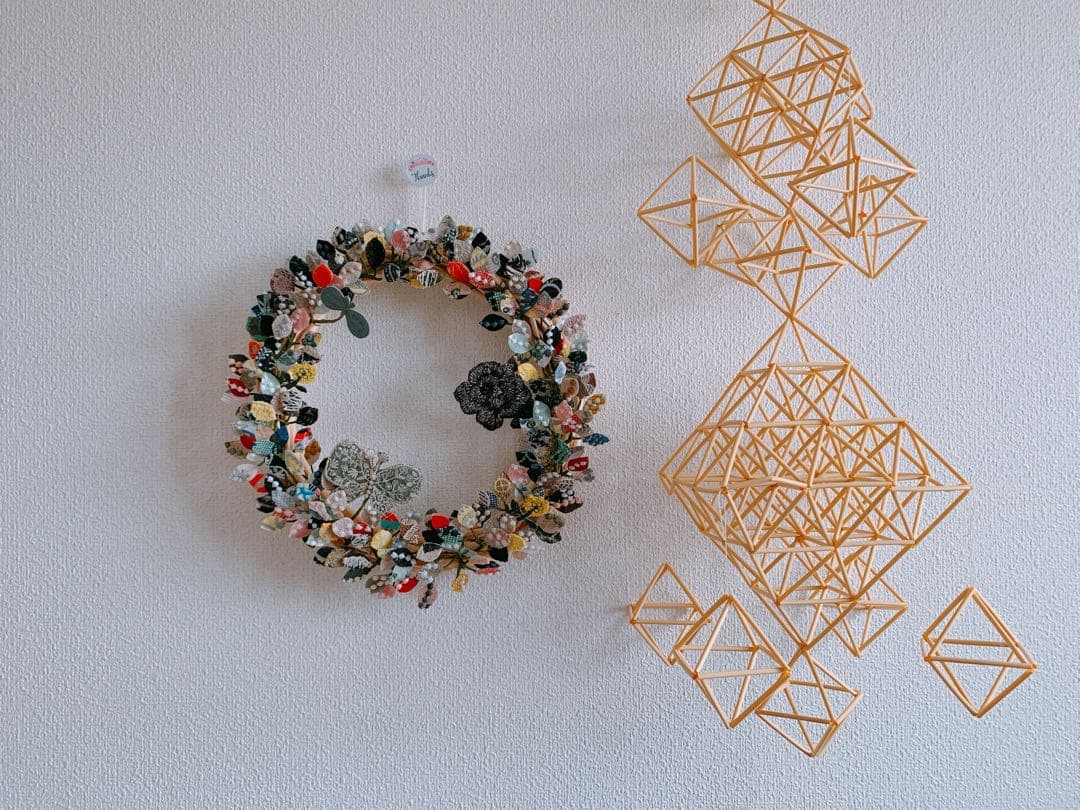 <スーパー特大サイズ③>盛り盛り森リース2025ver. ミナペルホネン　仕様