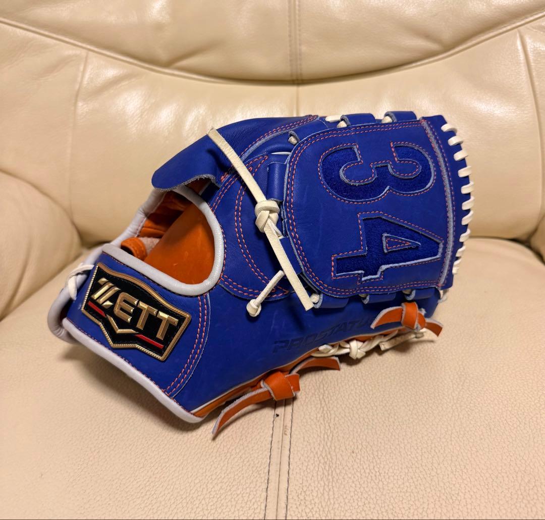 ゼット　プロステイタス軟式オーダー　千賀モデル　源田　型付け済み　投手用