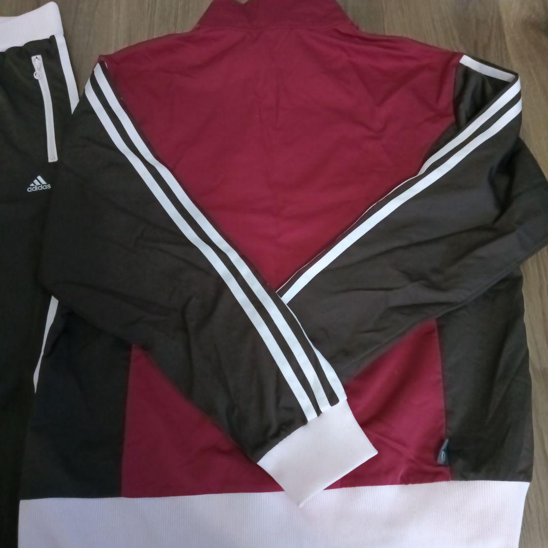 アディダス　adidas　ジャージ　上下セット　新品＋美品　M＋ L