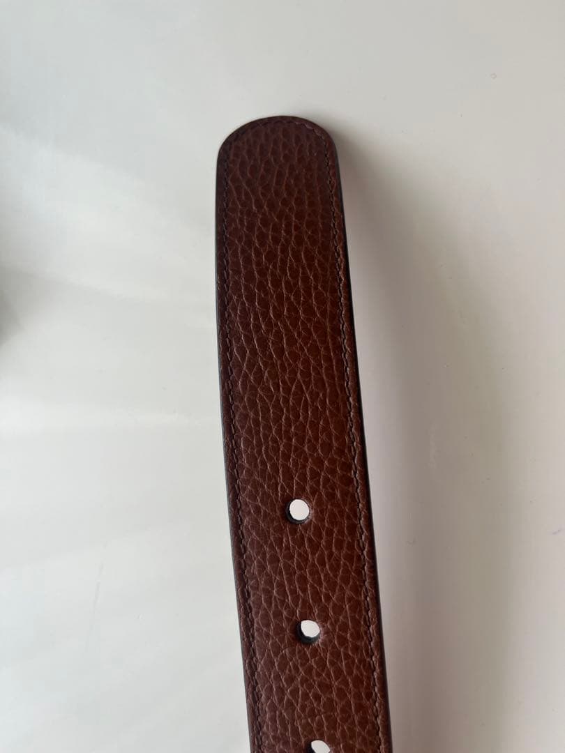 小物 takashiGUCCI Denim & Leather Belt