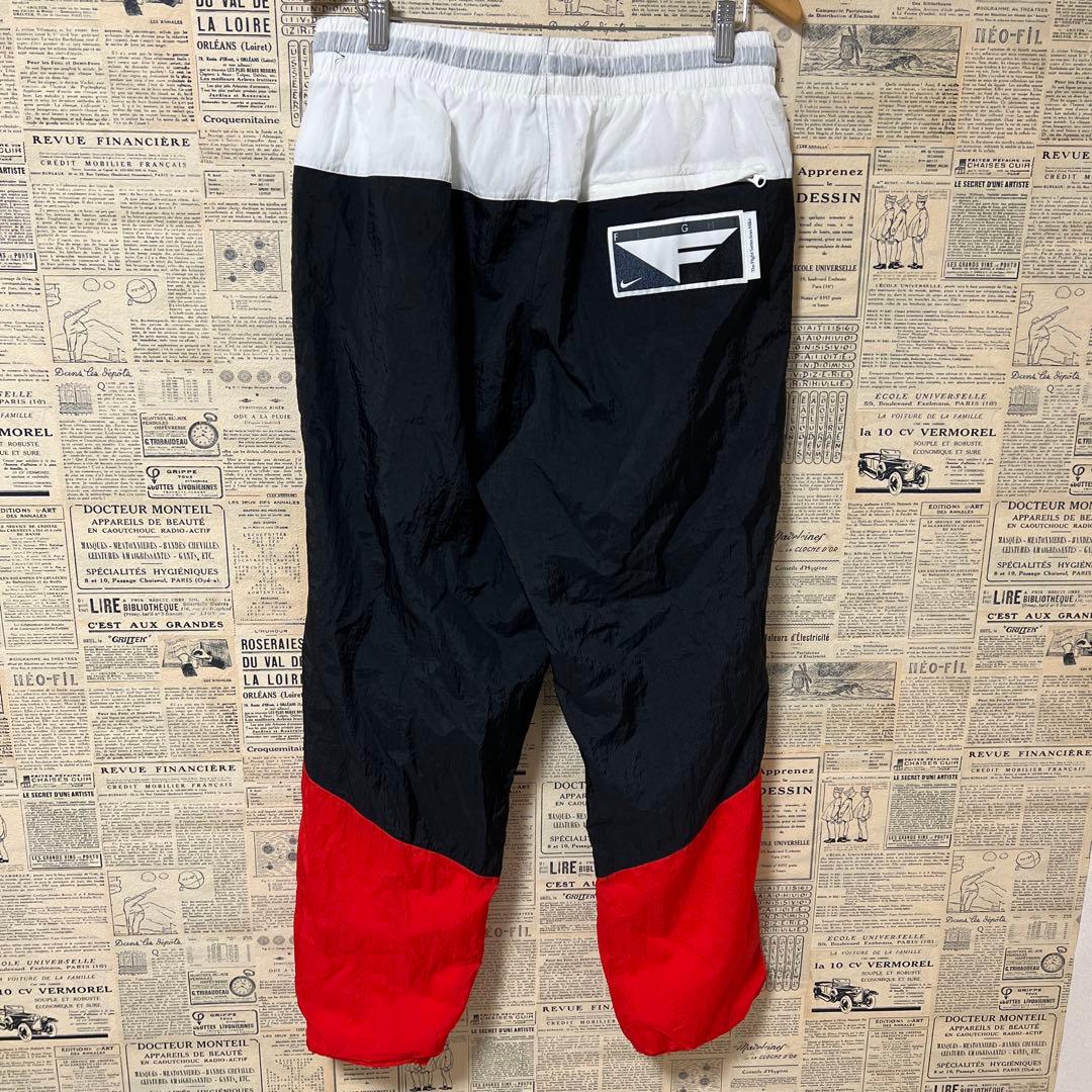 美品　NIKE FLIGHT ナイロンセットアップ　ハーフジップ　XL