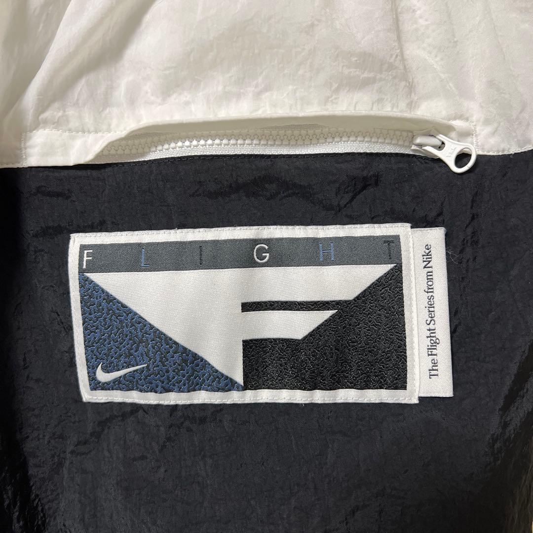 美品　NIKE FLIGHT ナイロンセットアップ　ハーフジップ　XL