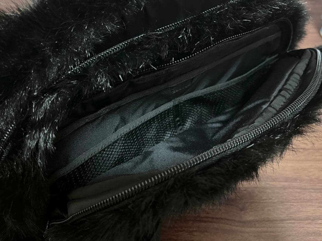 Supreme×The NorthFace Faux Fur Waist Bag