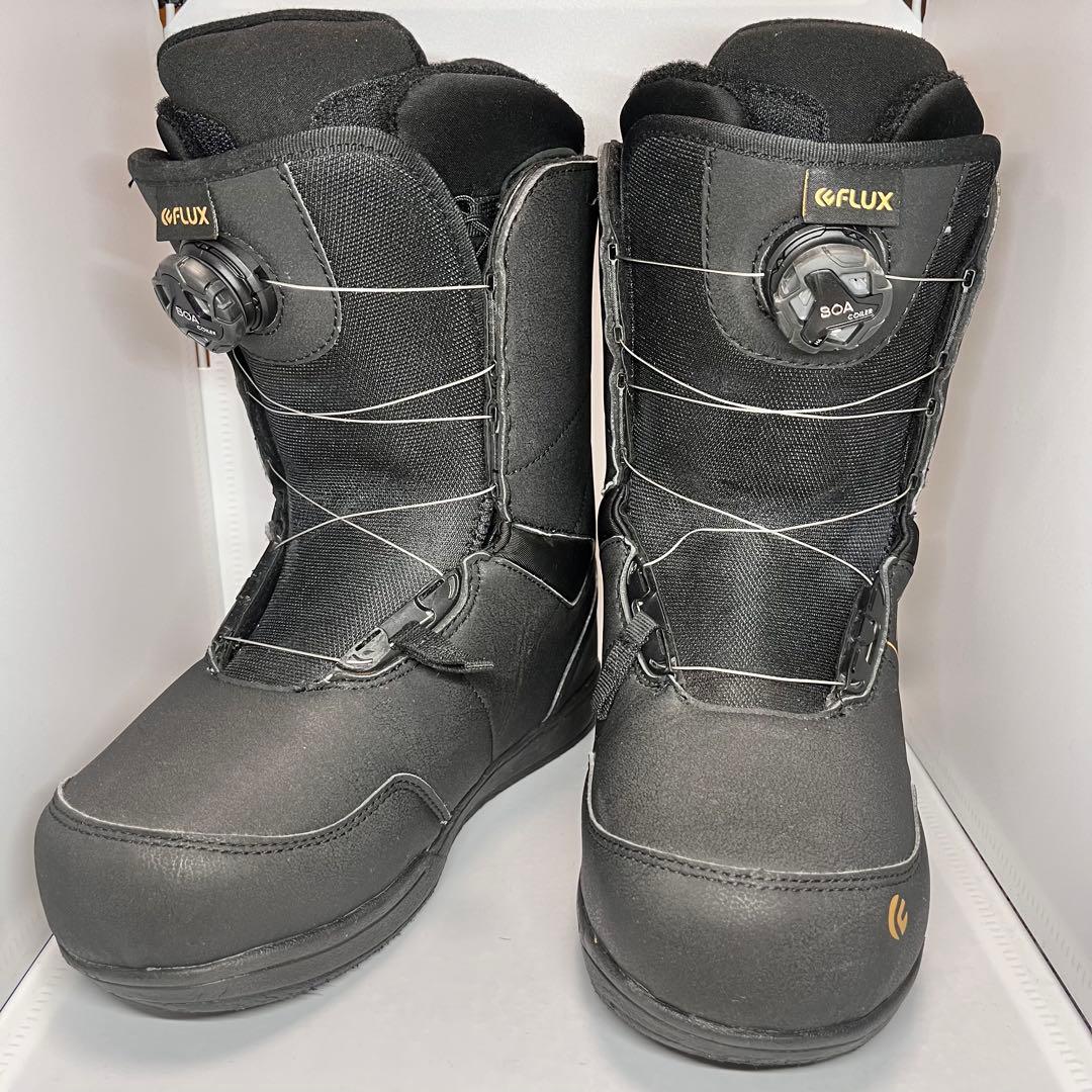 ハ*】様 FLUX PX - BOA ブラック ゴールド 27cm スノーボード