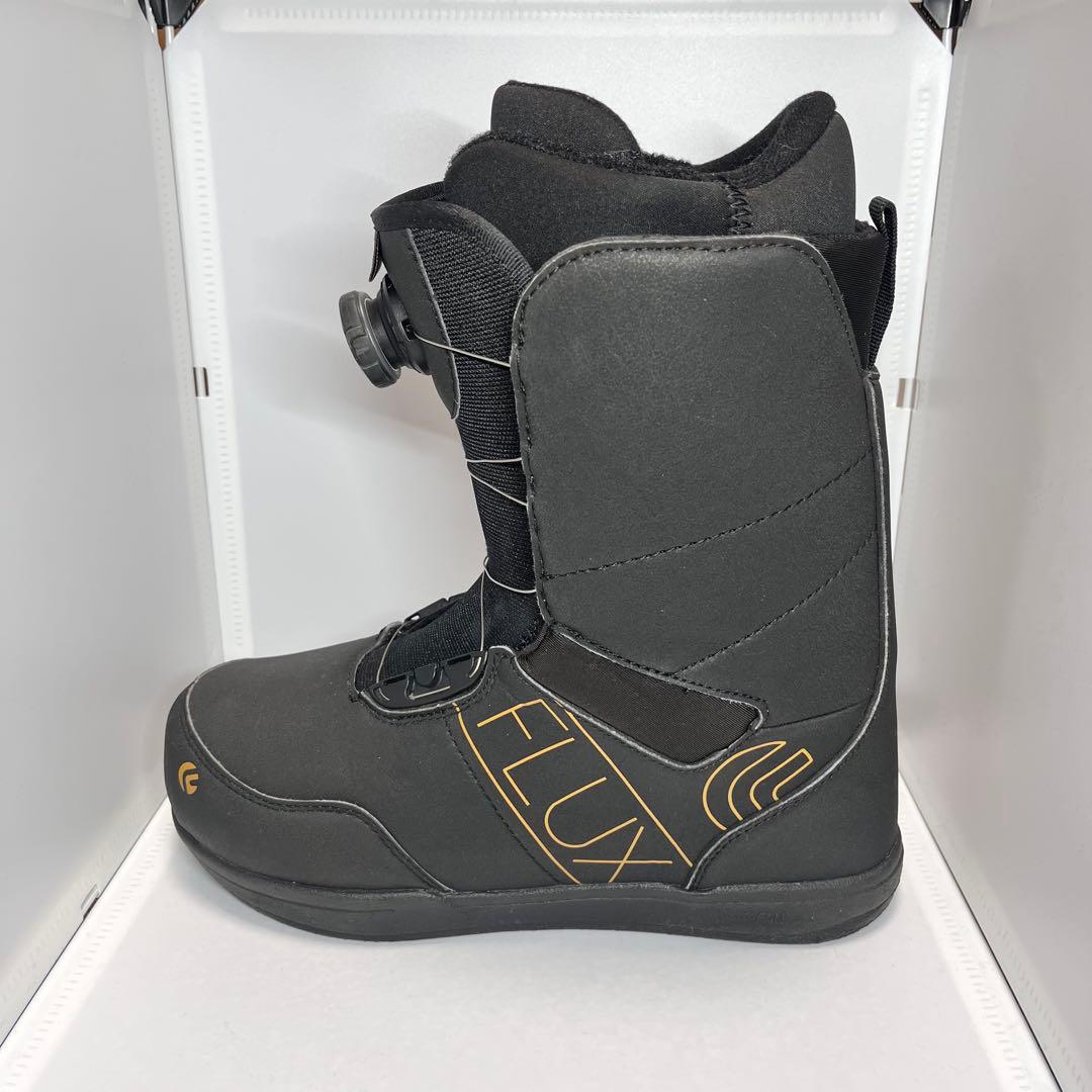 ハ*】様 FLUX PX - BOA ブラック ゴールド 27cm スノーボード