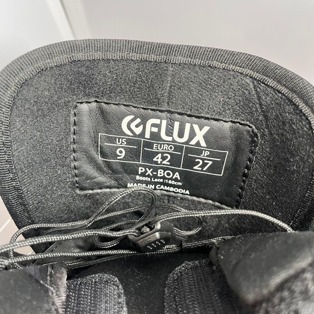 ハ*】様 FLUX PX - BOA ブラック ゴールド 27cm スノーボード