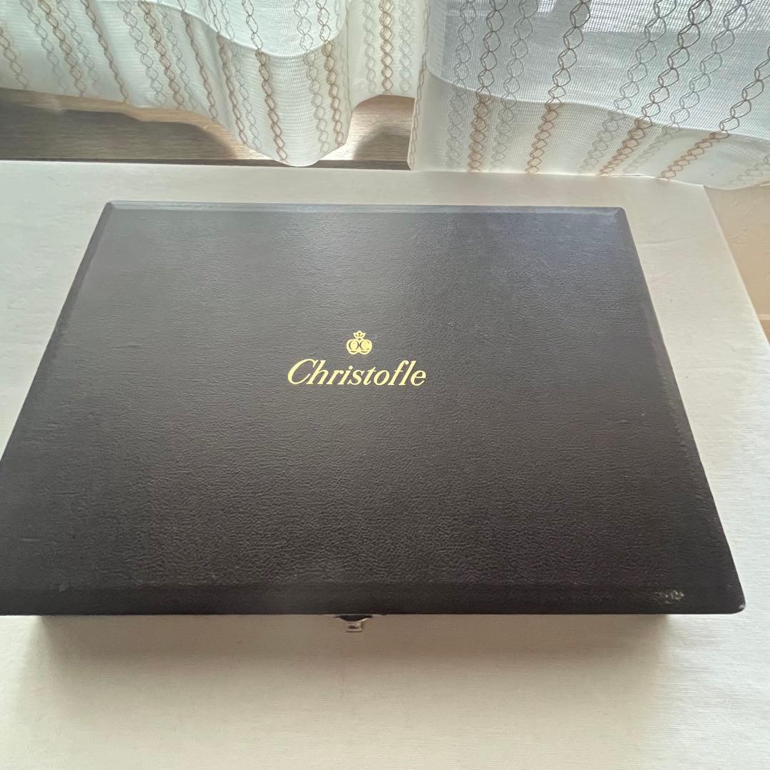 未使用品 クリストフル タリスマン 七宝 ディナーカトラリー スプーン