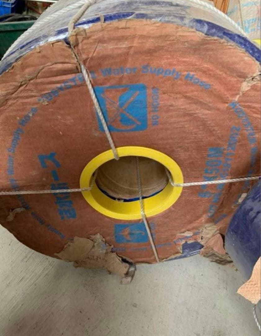 送水ホース　150ｍｍ×50ｍ 6インチ 水中ポンプ用ホース