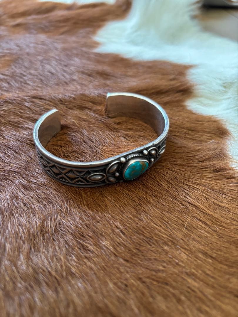 Andy Cadman アンディキャドマン ターコイズ シルバーバングル