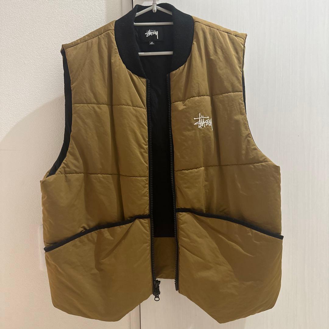 stussy ナイロン ジップベスト