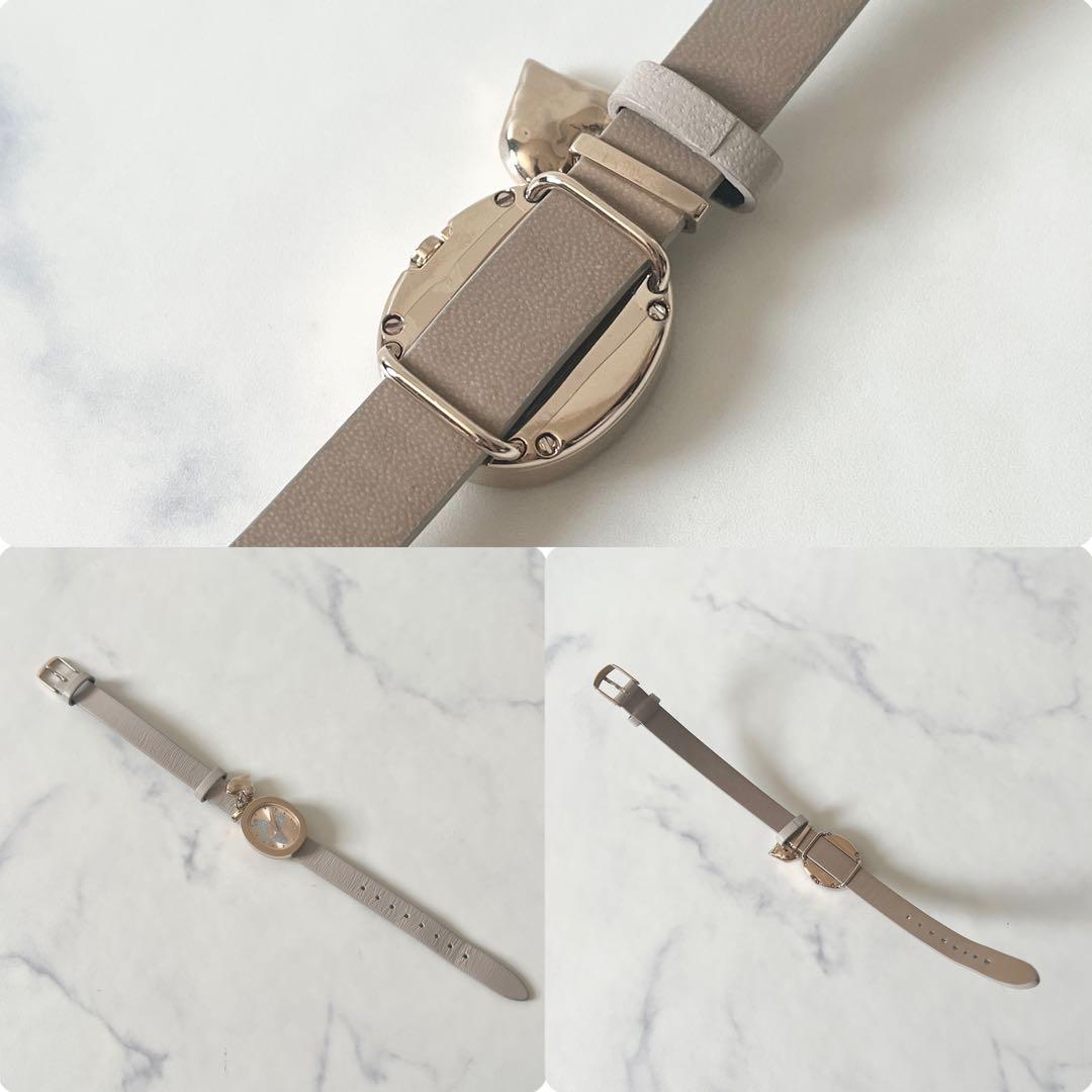 【稼働品】ヴィヴィアンウエストウッド 腕時計 オーバルダブルストラップ