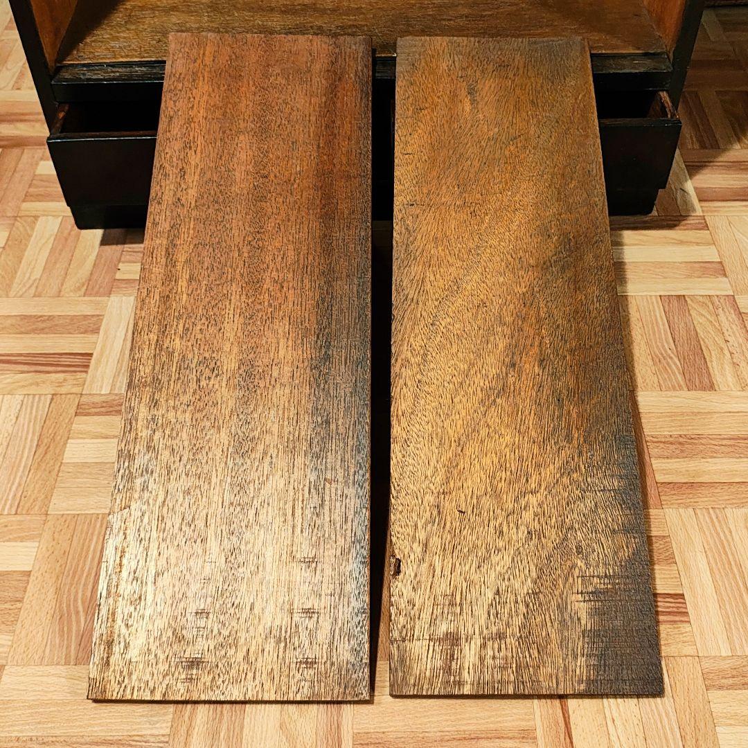 木製本棚　小引き出し2杯　オープンラック　食器棚　昭和レトロ　古家具