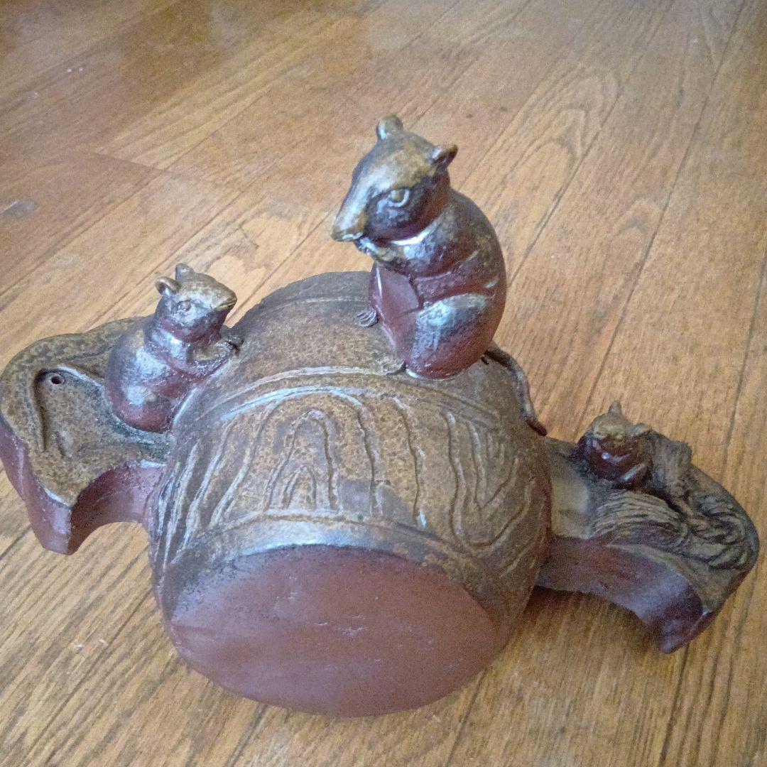 備前焼干支ねずみ小野田瑞穂作