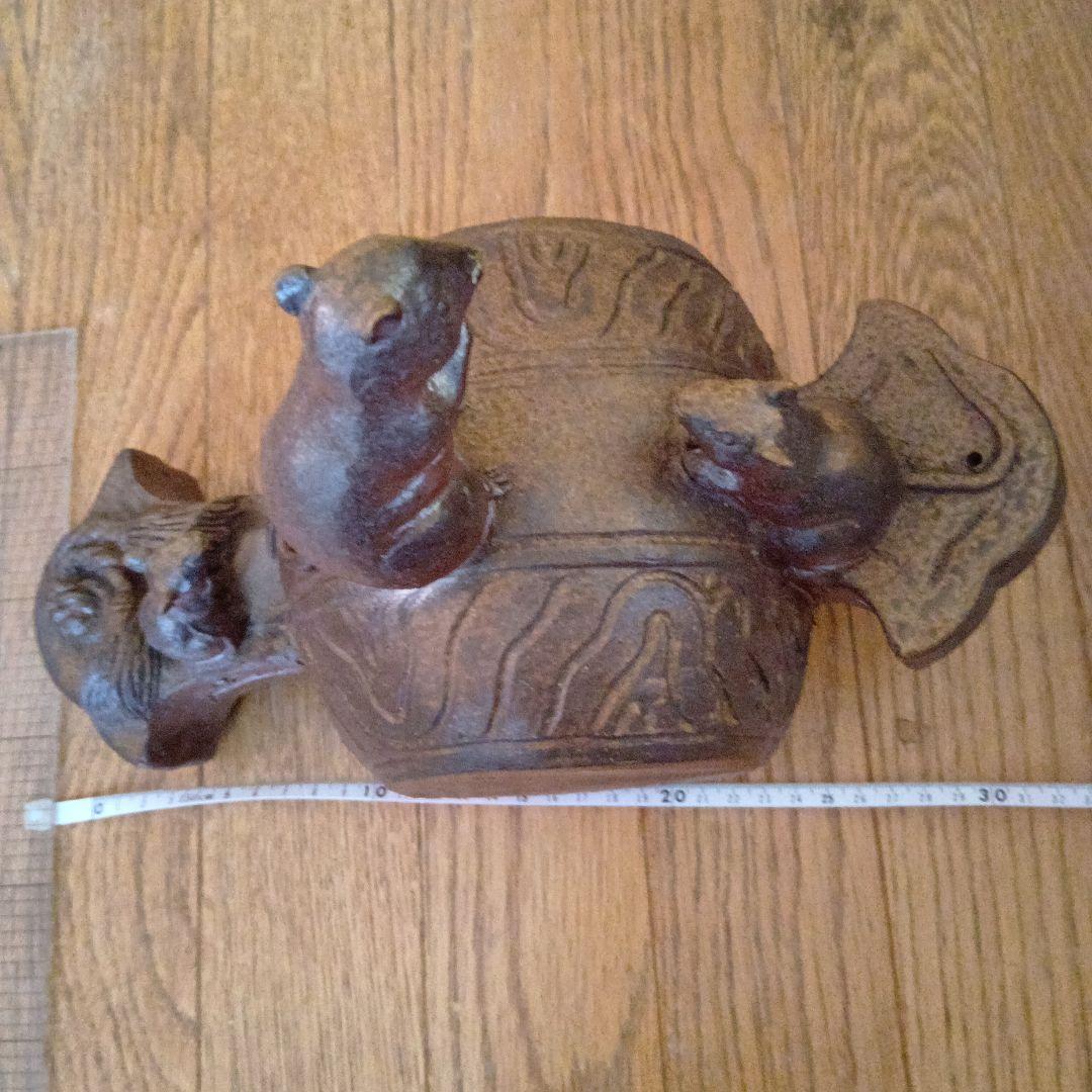 備前焼干支ねずみ小野田瑞穂作