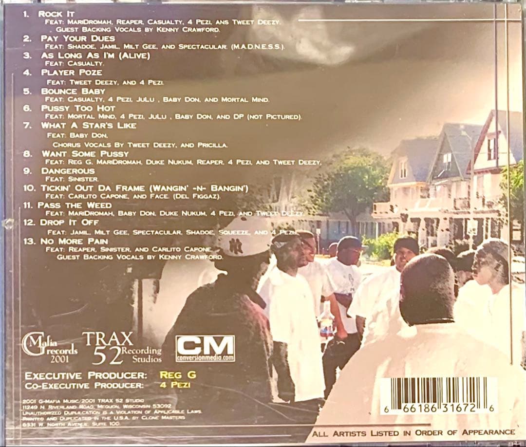 G-Mafia Recordsコンピ　G-RAP G-FUNK GANGSTA