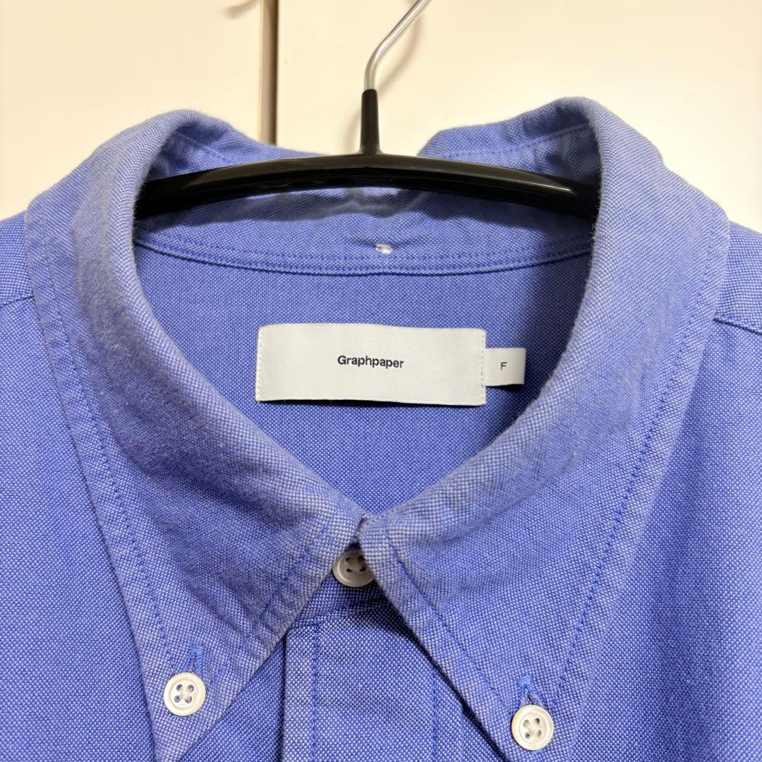 グラフペーパー Oxford L/S Oversized B.D Shirt