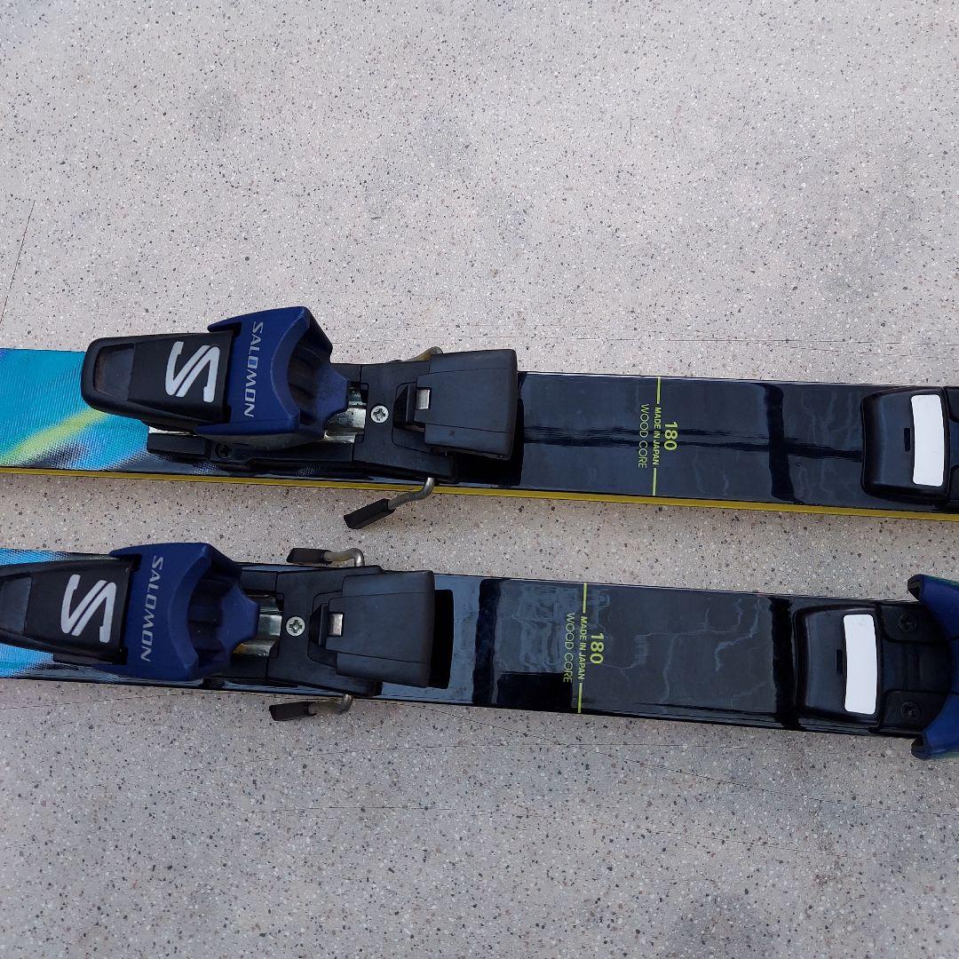 美品SALOMON ビンディング180cm スキー