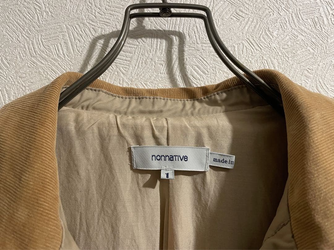 NONNATIVE シングル トレンチコート / ノンネイティブ ステンカラー