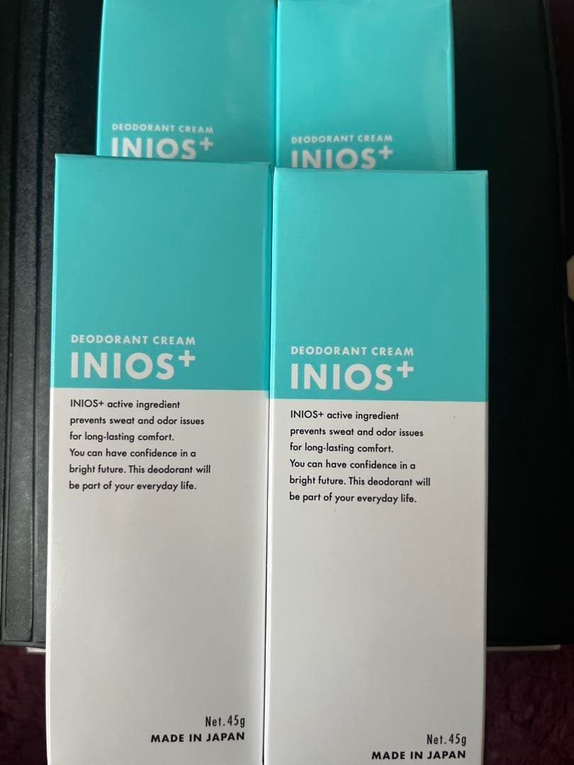 新品イニオスプラス INIOS+ デオドラントクリーム 45g 4個セット