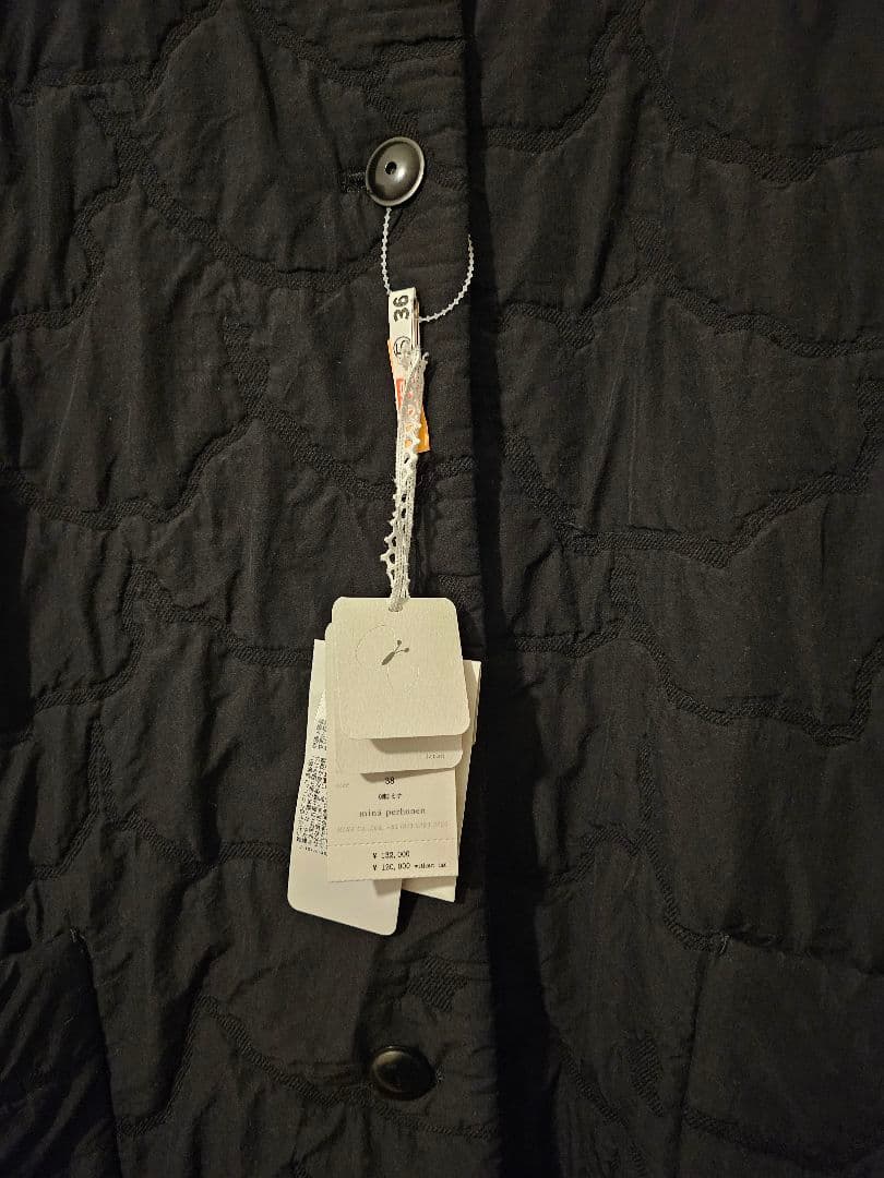 ミナペルホネン　wind wave　ロングコート　コート　アウター　新品同様