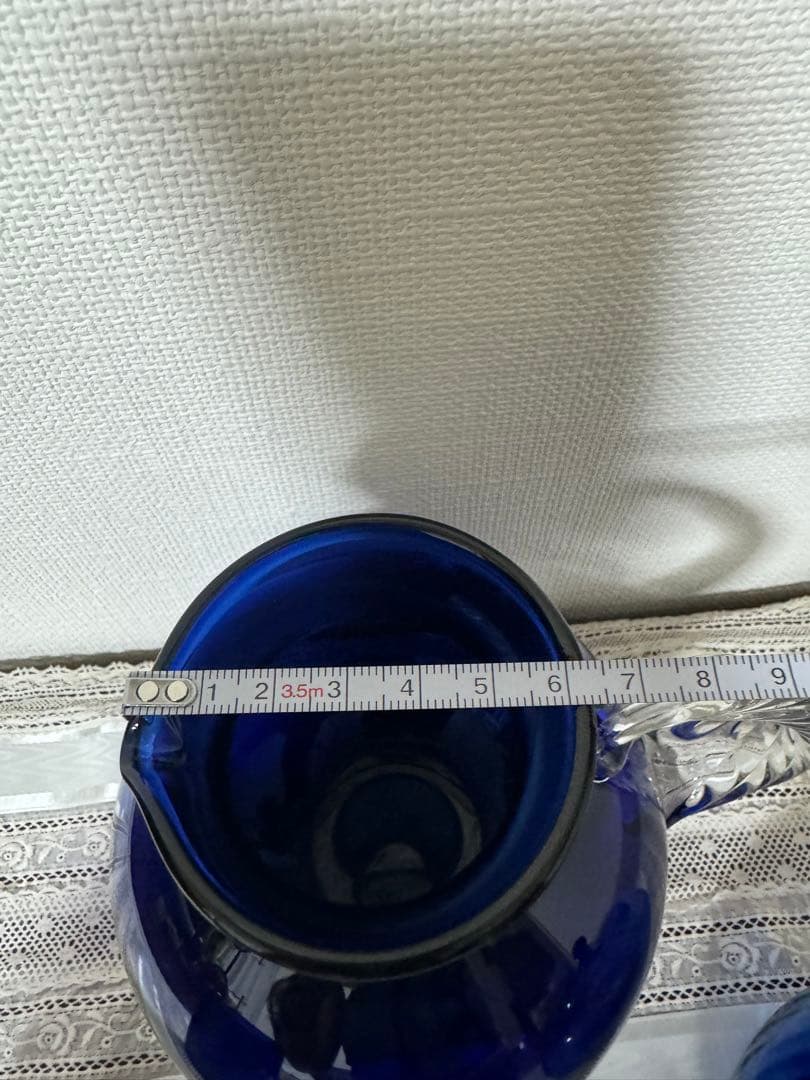 7 WAKO 水差し　グラス　キャンディポット　3点セット