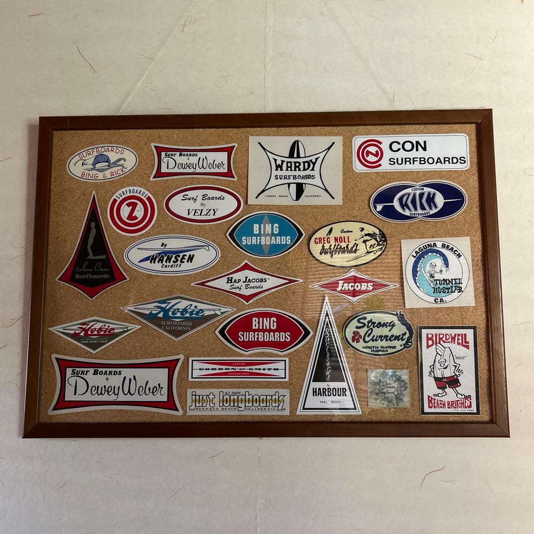 ROYCEさん専用✴︎ビンテージサーフボードブランド　ステッカーコレクション✴︎