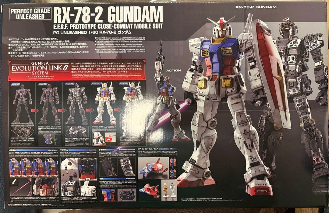 PG UNLEASHED 1/60 RX-78-2 GUNDAM ガンダム