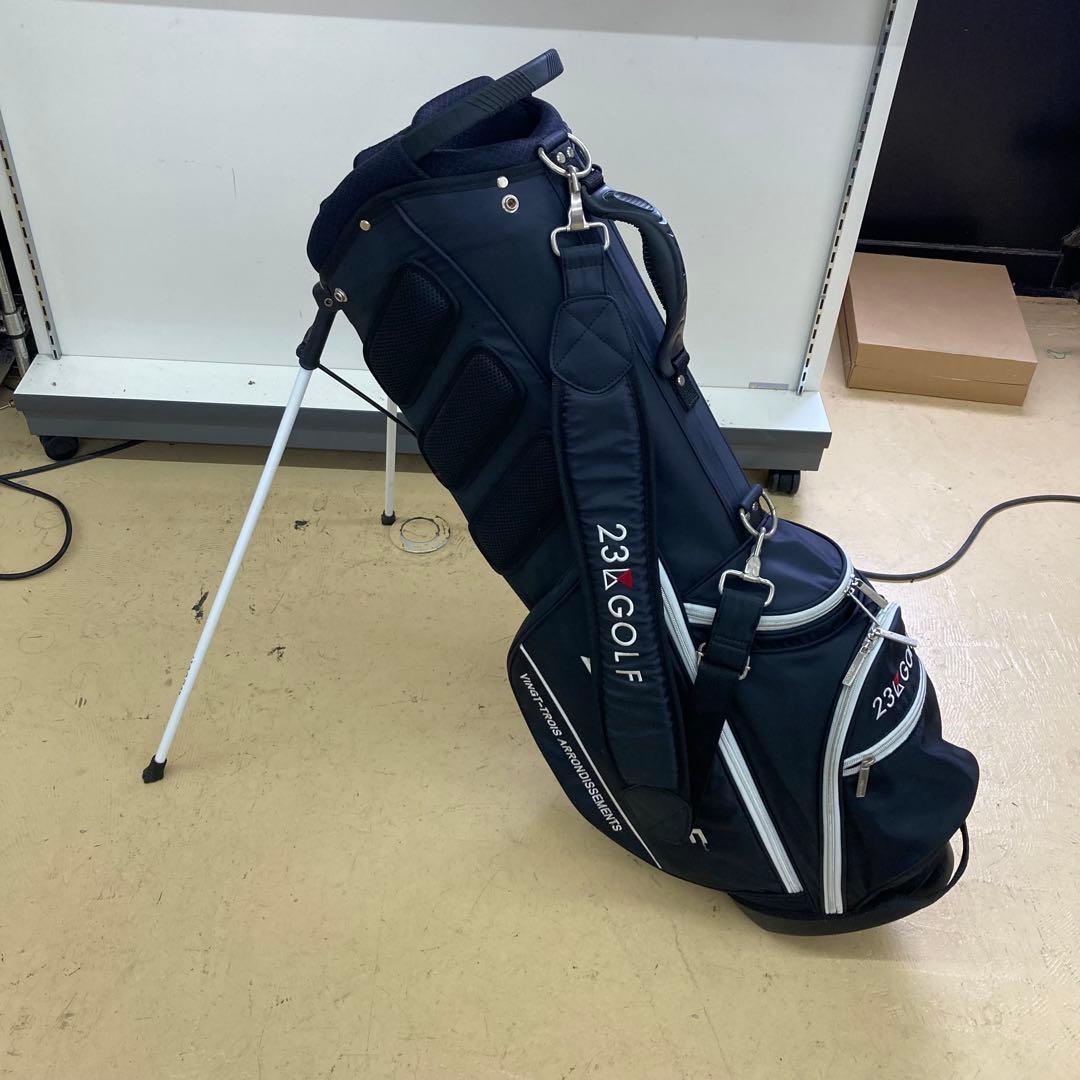 23区　GOLF ネイビー キャディバッグ