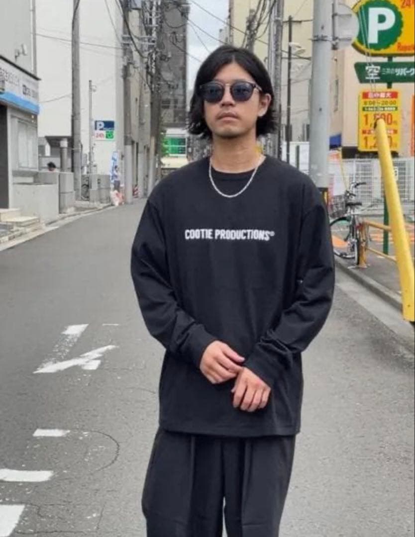 トップス cootie Print L/S Tee (COOTIE LOGO)