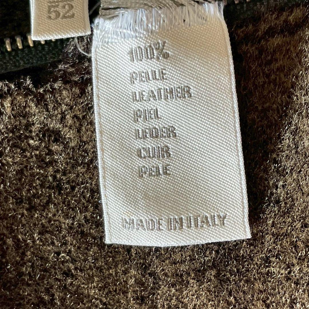 Ermenegildo Zegna ムートンコート レザーコート　ラム　L