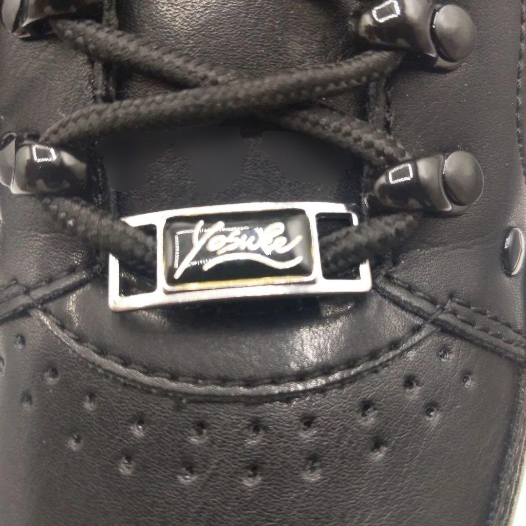 【極美品】 YOSUKE ヨースケ 厚底スニーカー 24黒 30周年記念モデル