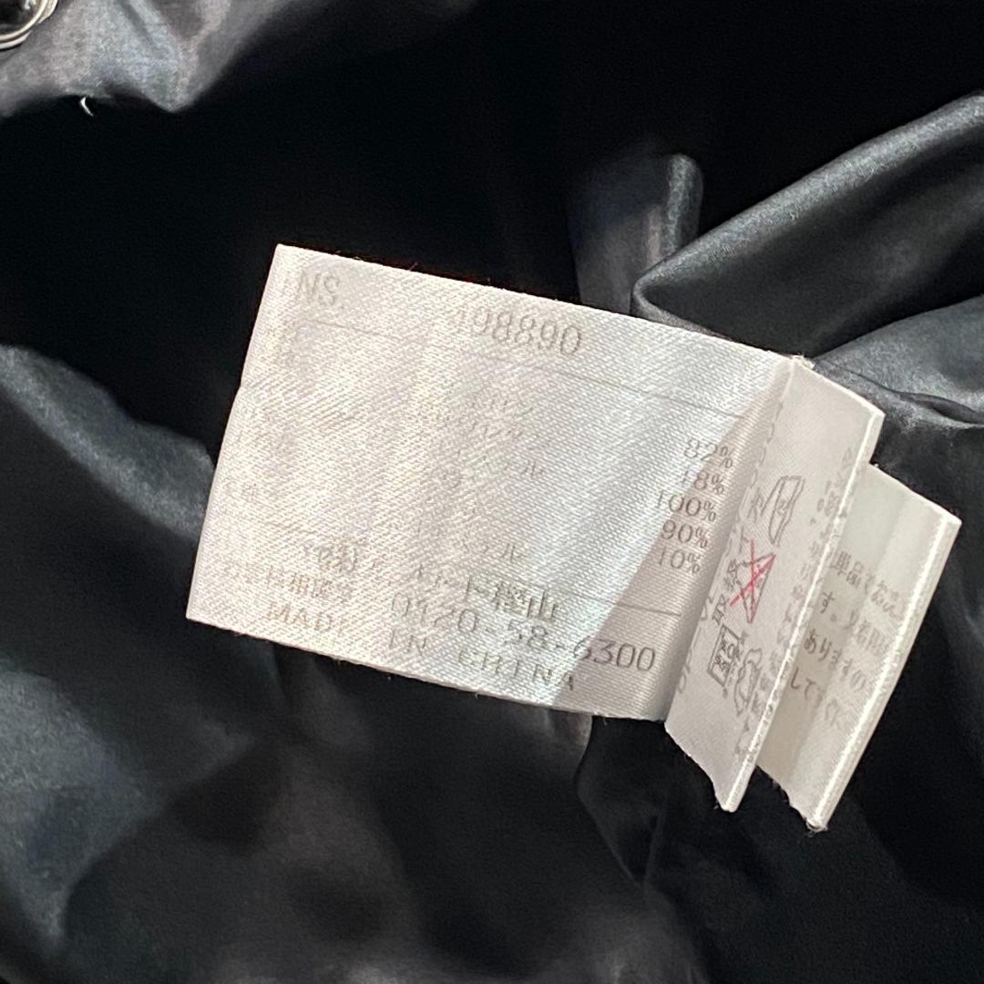 ニジュウサンクゴルフ ノースリーブ ダウン スカート ワンピース M/L 黒