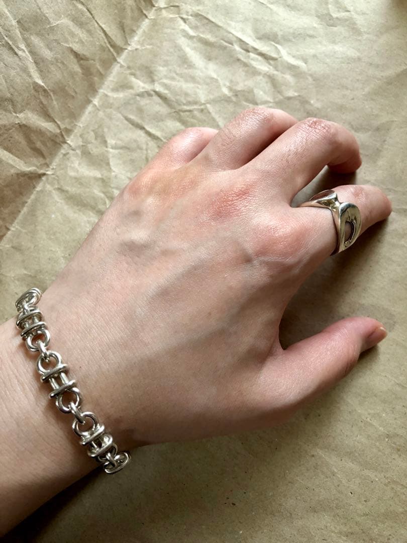 メキシコ製 vintage old 925 リンク ブレスレット