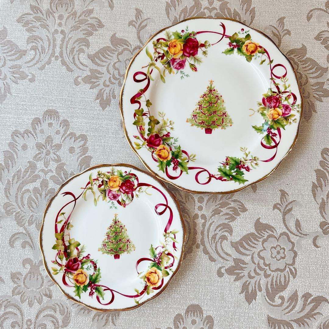 日本未発売❤️レア未使用❤️ロイヤルアルバート❤️オールドカントリーローズ　クリスマス