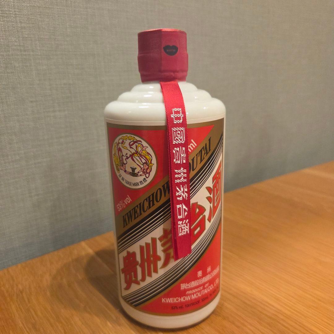 【希少 未開封 2012年】貴州茅台酒 白酒 53度 500ml 付属品完備