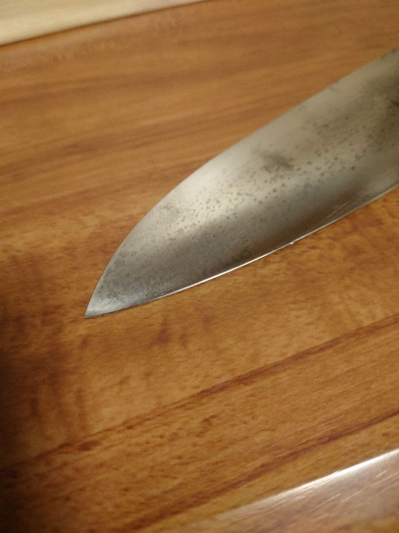 関孫六 洋出刃包丁 25cm 再生品 希少品 ハガネ 炭素鋼