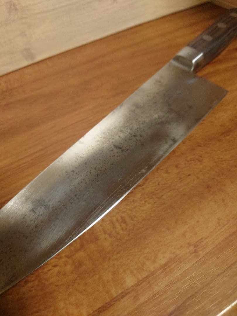 関孫六 洋出刃包丁 25cm 再生品 希少品 ハガネ 炭素鋼