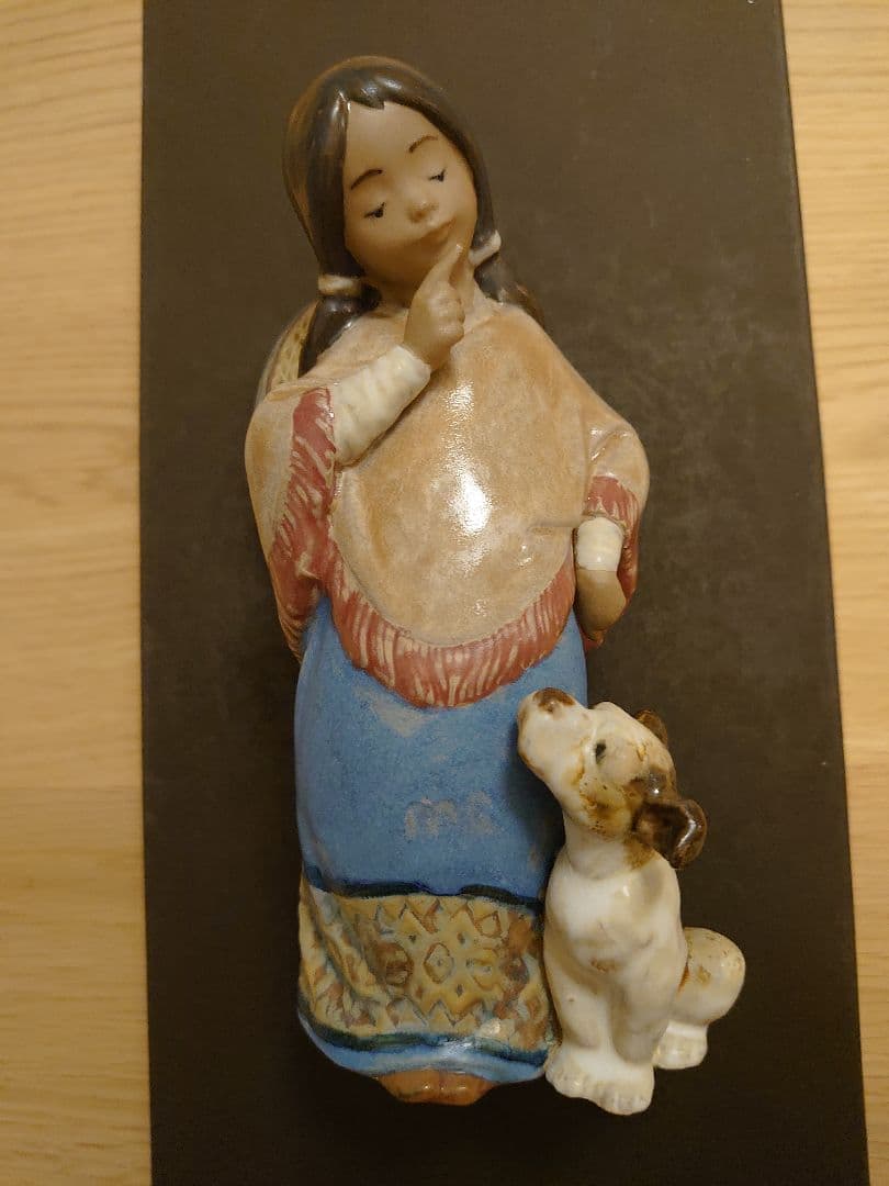 【激レア 絶版 欠損無】リヤドロ LLADRO No.2165「チキータ」