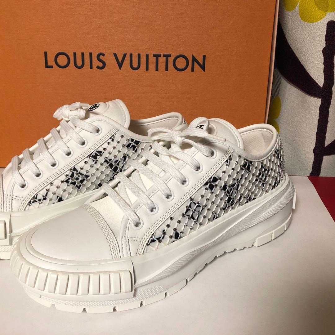 未使用品❤️LVラインストーンスクァッド・ライン スニーカー