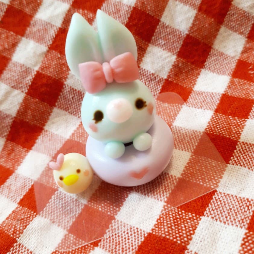 浮き輪♡うさぎちゃん(水色)