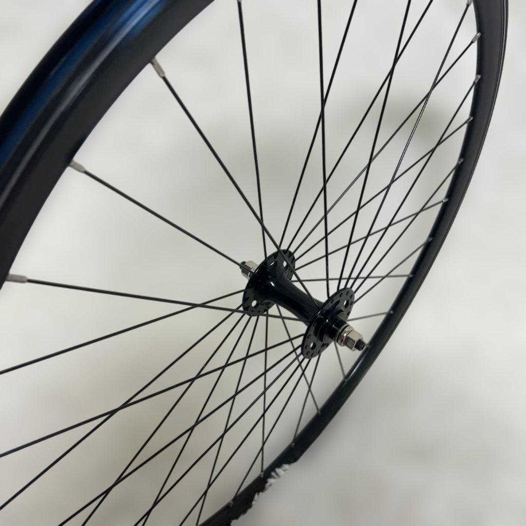 【極美品】ピスト用　ホイール 前後セット　ブラック