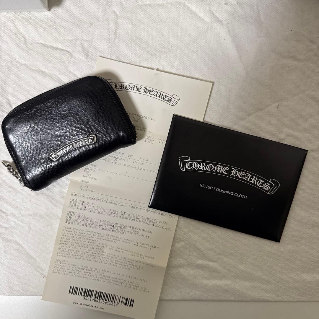 の*お様 Chrome Hearts クロムハーツ スクロールラベル ケー